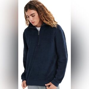 UGG Men's Zeke Sherpa Coat - Navy
